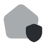 Safe Home SVG Icon
